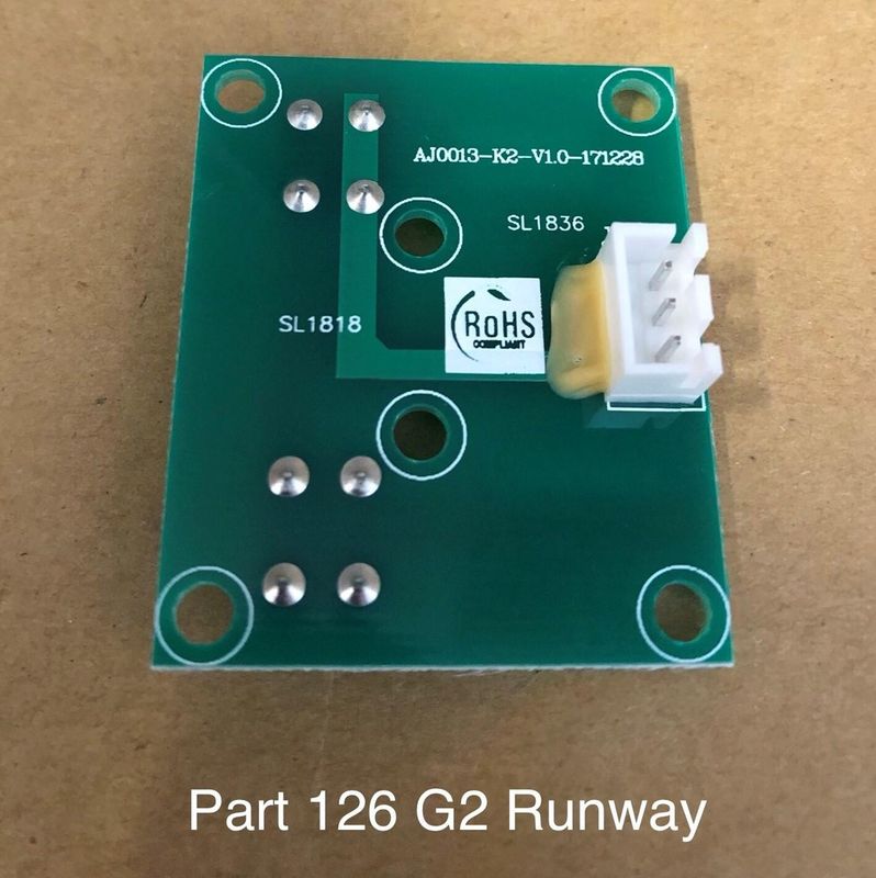 Handrail key board Part 126 G2 Runway