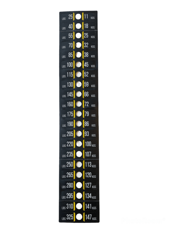 Impulse Weight Sticker 295lbs