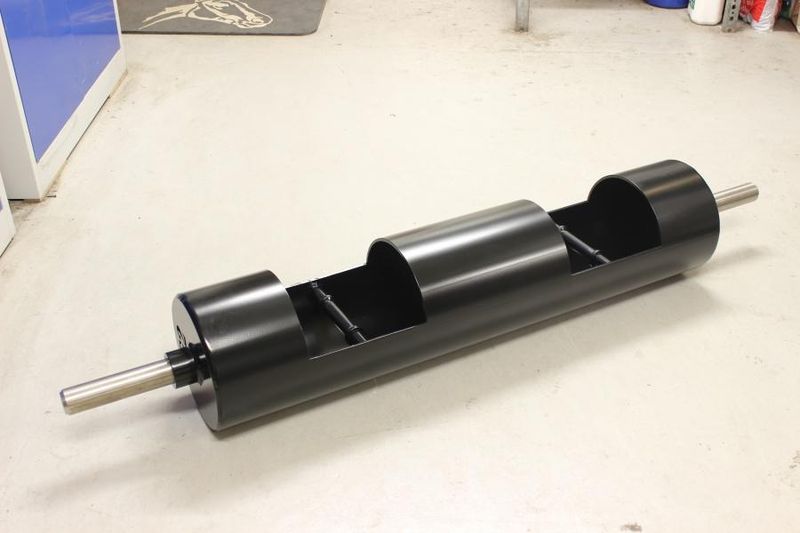 GYM2000 Logbar i stål Olympic 55kg