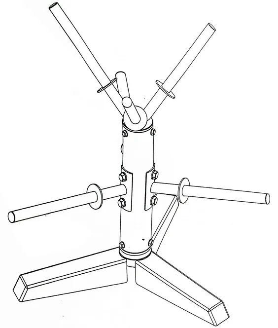 Hovedbilde Roterende Stativ for 30mm skiver