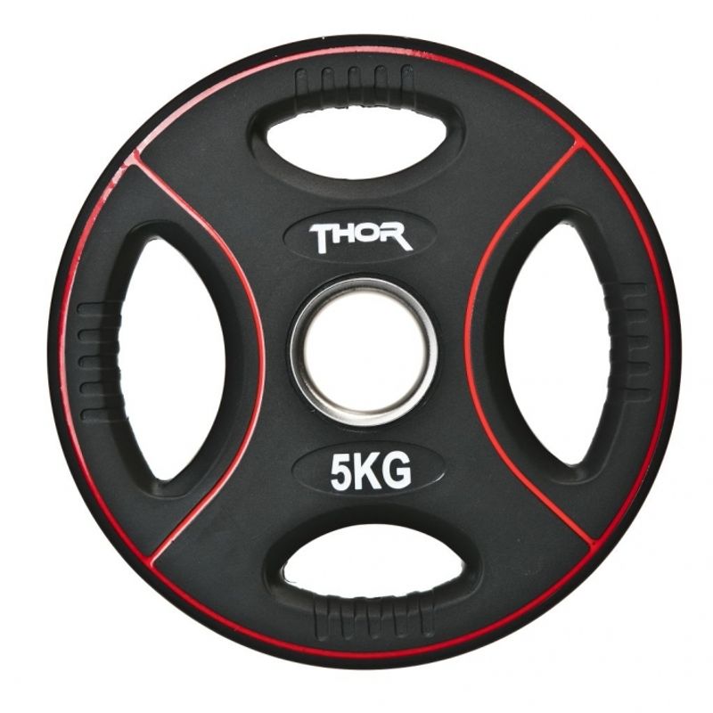 TF PU Vektskiver med håndtak 2.5kg