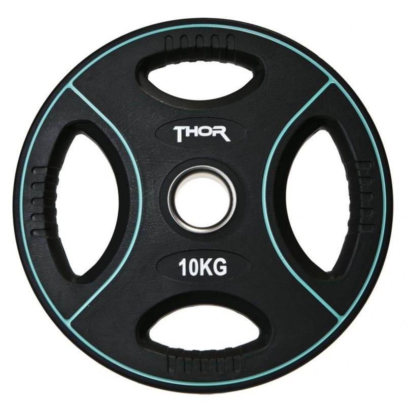 TF PU Vektskiver med håndtak 5kg